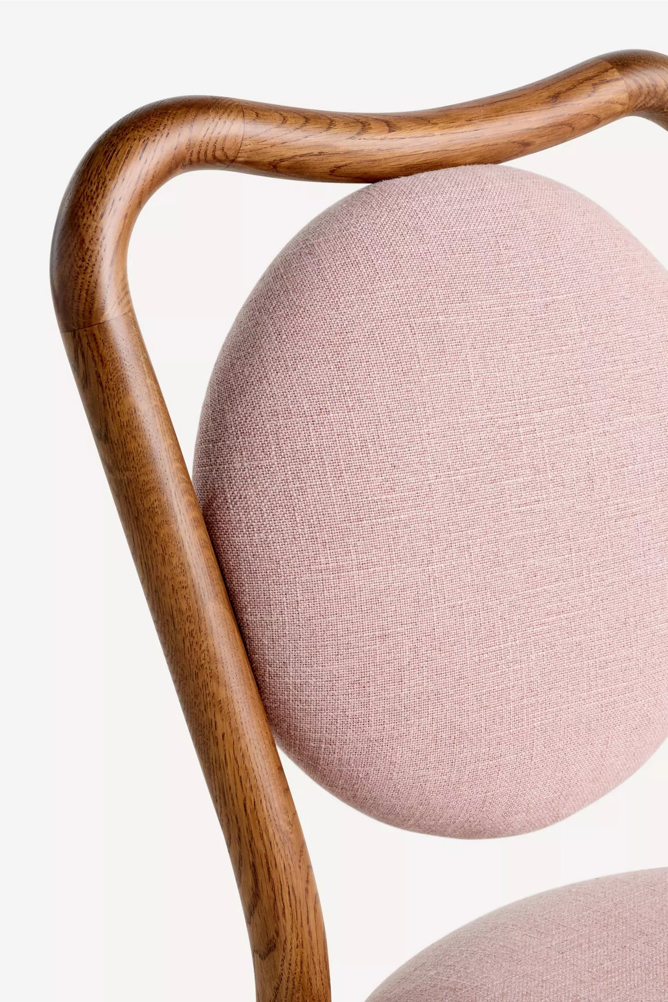 Ella Linen Dining Chair Valencia Linen Peony