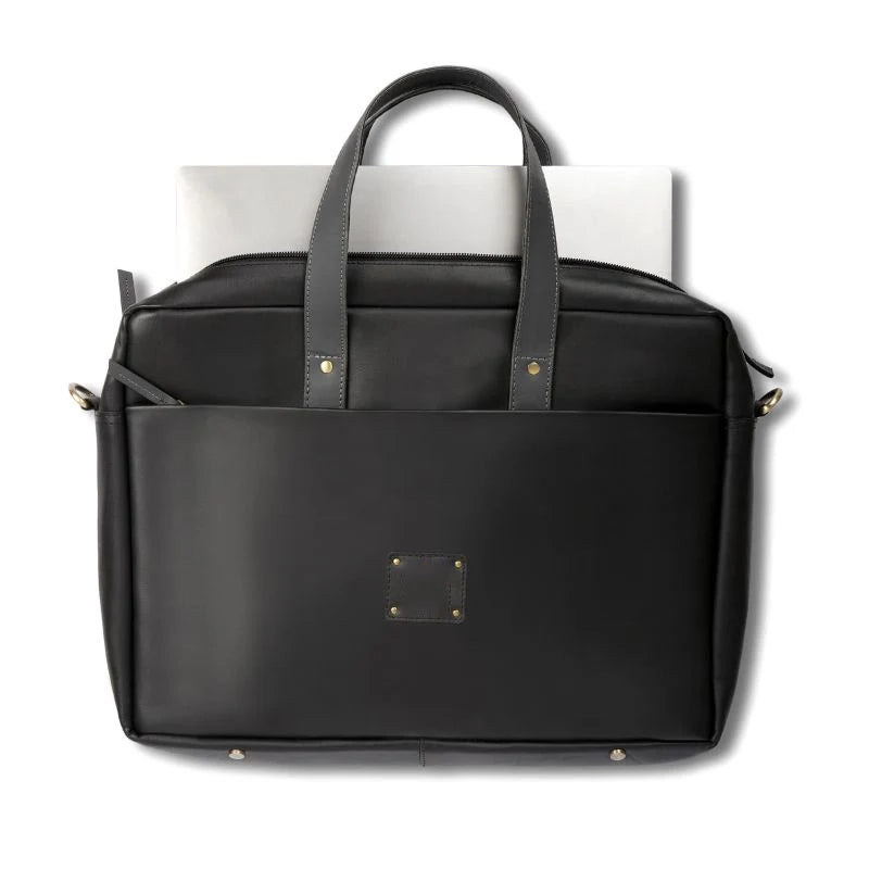 Classic Leather Work Bag