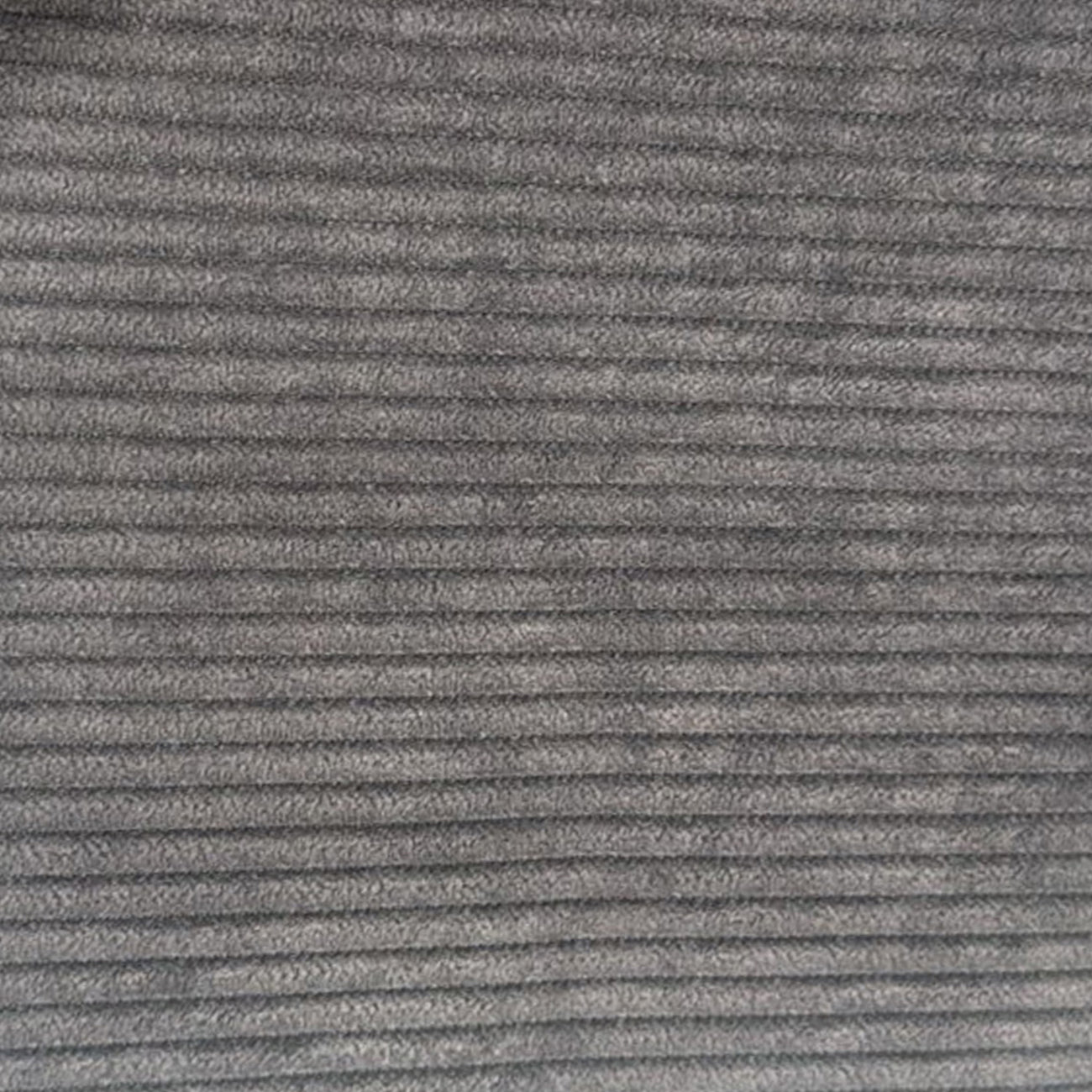 Elegant Edge 2 Seater Versatile Corduroy Grey L Shaped Sofa