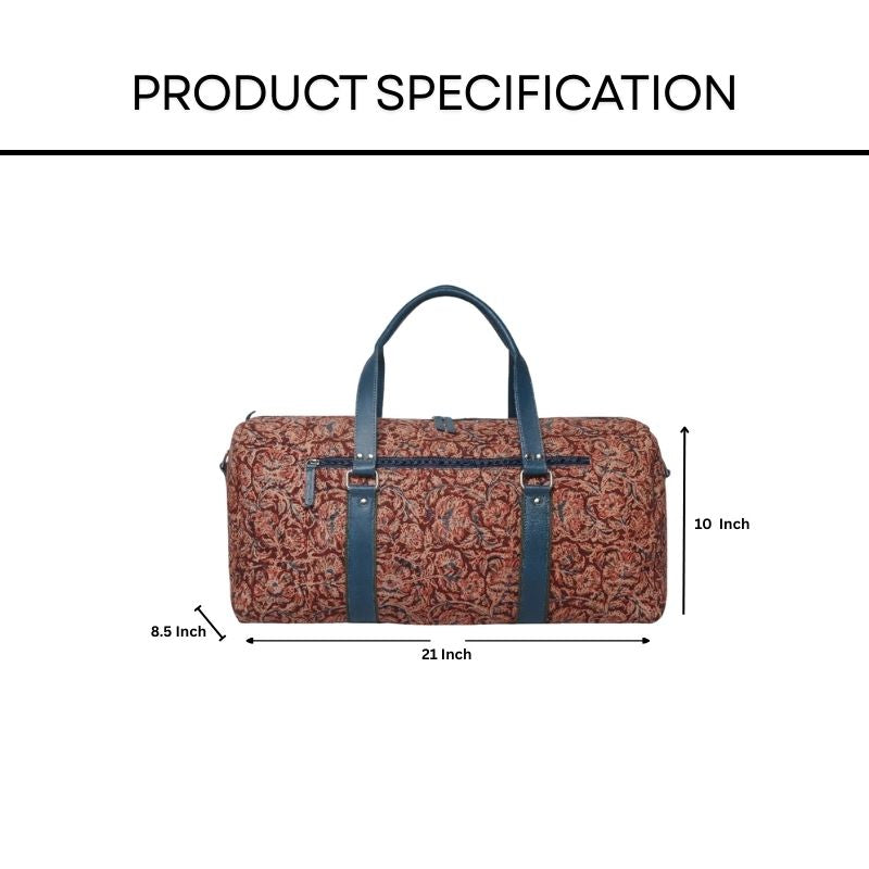 Kalamkari Duffle Bag