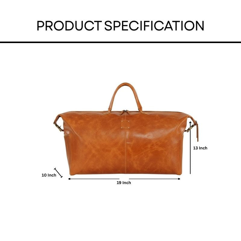Voyager Duffle Crunch Tan