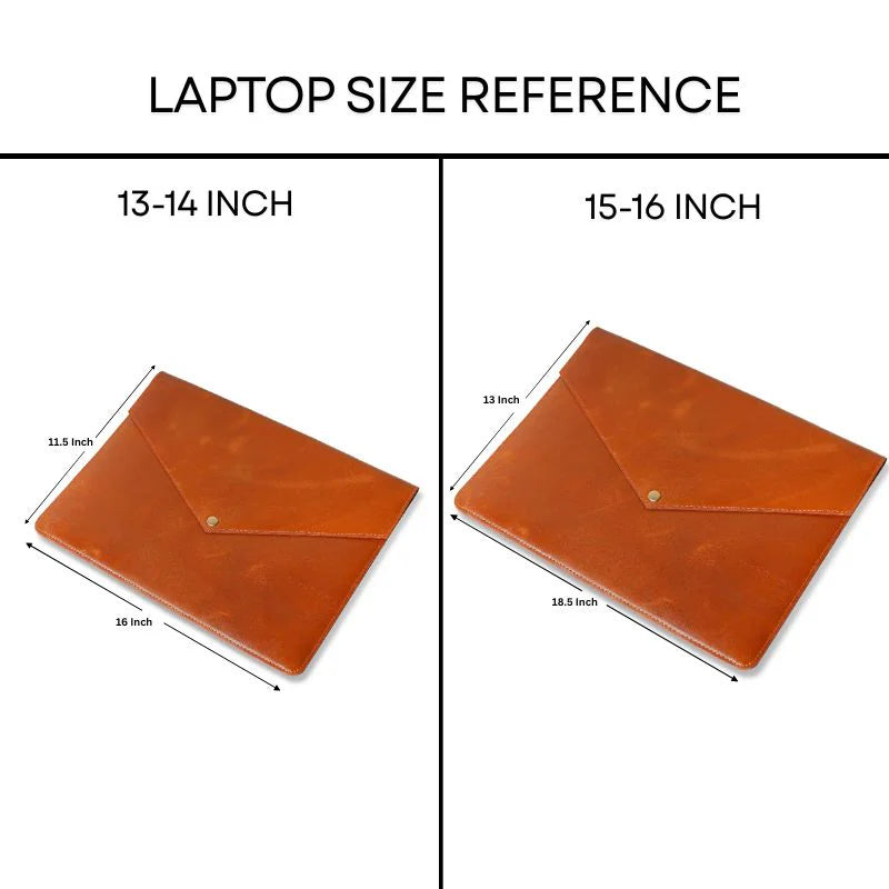 Elvoro Leather Laptop Sleeve