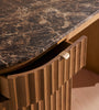 Railton Desk, Dark Emperador Marble