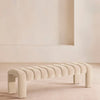 Willis Bench Velvet Velvet Porcelain
