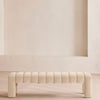 Willis Bench Velvet Velvet Porcelain