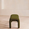 Willis Bench Velvet Velvet Olive