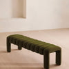 Willis Bench Velvet Velvet Olive