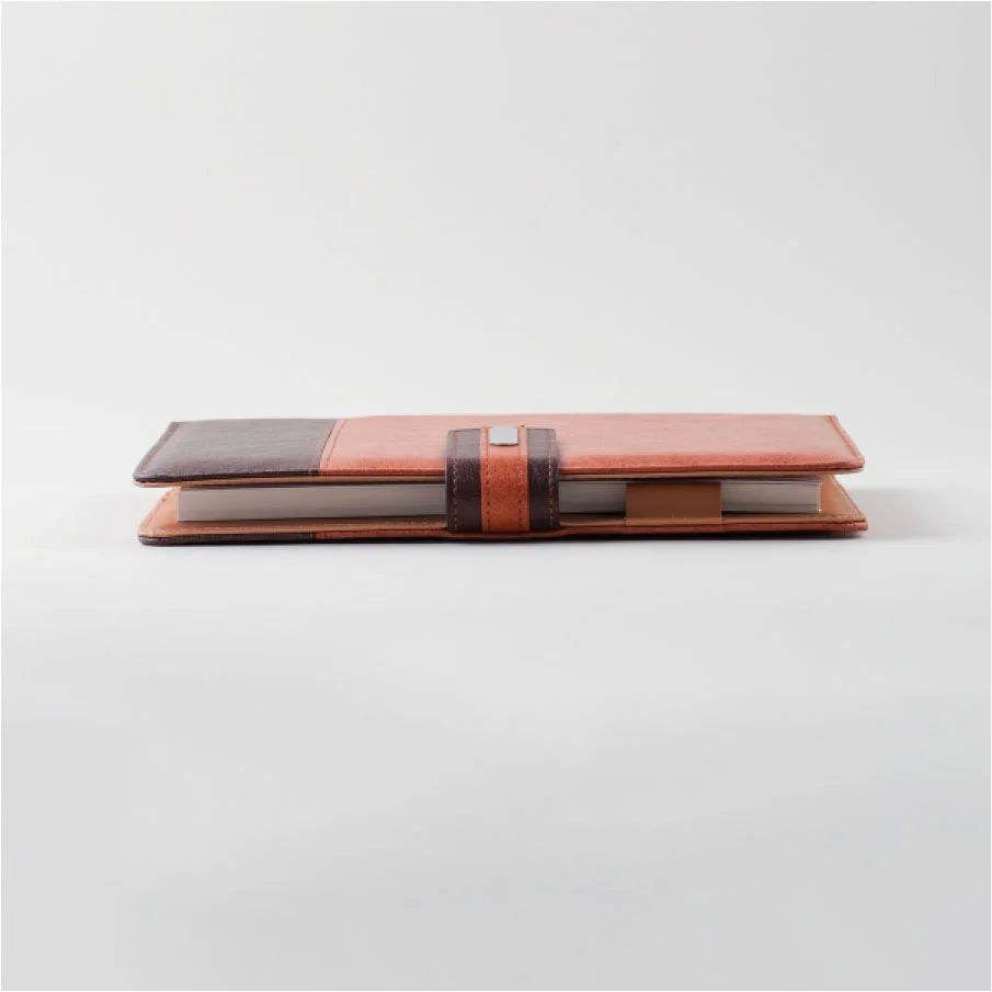 Executive Leatherite Cover Notebook with Magnetic Strap Closure