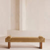 Esther Bench Velvet Velvet Camel