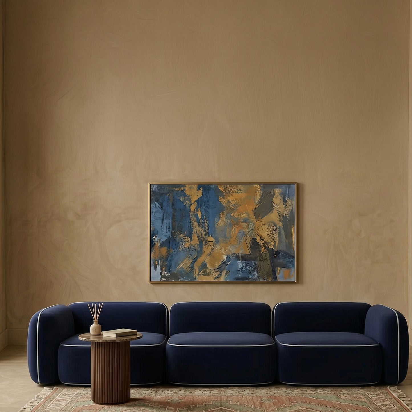 Verdex Modern Bottle Green 3 - Seater Velvet Sofa