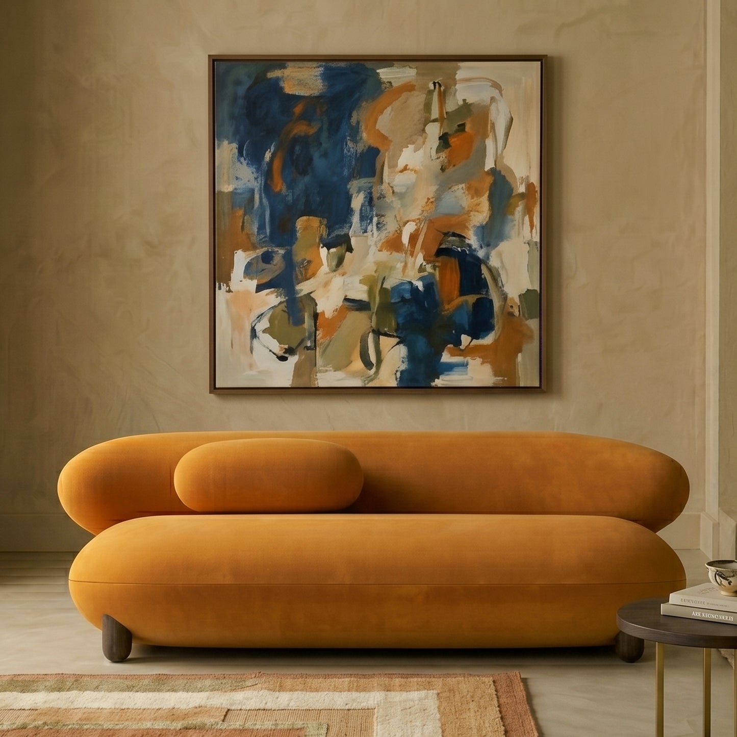 Cloura Softline Wine 3 - Seater Boucle Sofa