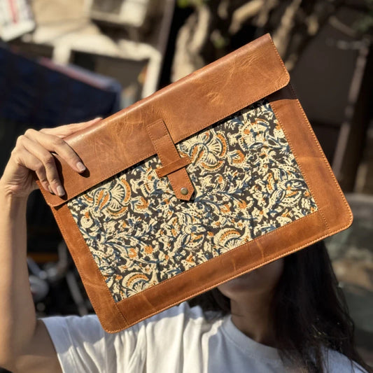 Kalamkari Artisan Laptop Sleeve