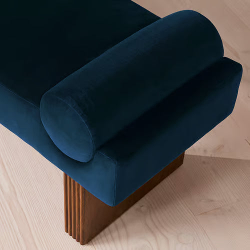 Esther Bench Velvet Velvet Royal Blue