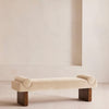 Esther Bench Velvet Velvet Porcelain