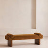 Esther Bench Velvet Velvet Mustard
