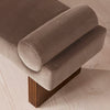 Esther Bench Velvet Velvet Taupe