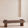 Esther Bench Velvet Velvet Taupe