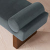 Esther Bench Velvet Velvet Grey Blue