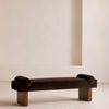 Esther Bench Velvet Velvet Chocolate
