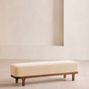 Belsa Bench Velvet Porcelain