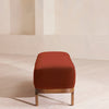 Belsa Bench Velvet Rust