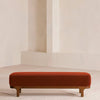 Belsa Bench Velvet Rust