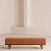 Belsa Bench Velvet Antique Rose