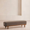 Belsa Bench Velvet Taupe