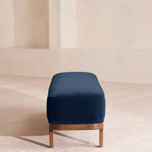Belsa Bench Velvet Royal Blue