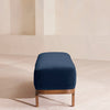 Belsa Bench Velvet Royal Blue