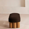 Nieve Bench Velvet Chocolate