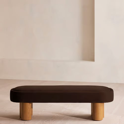 Nieve Bench Velvet Chocolate