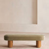 Nieve Bench Velvet Lichen