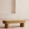 Nieve Bench Velvet Camel