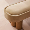 Nieve Bench Velvet Camel