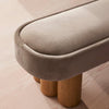Nieve Bench Velvet Taupe