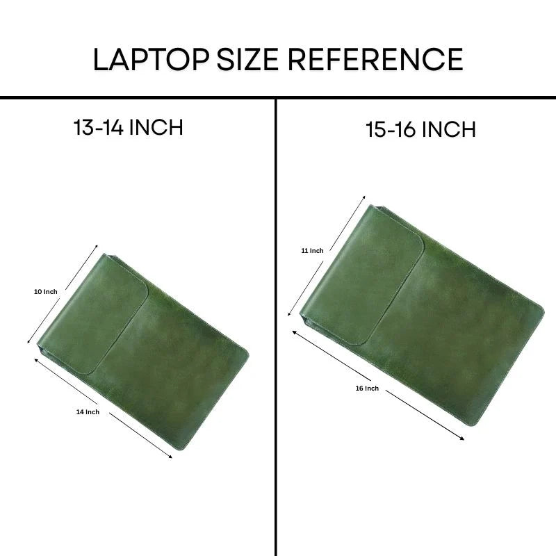 Leather Laptop Stand Sleeve