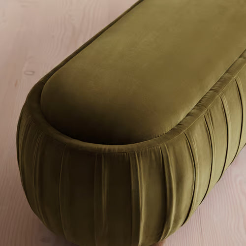 Vivienne Bench Velvet Olive