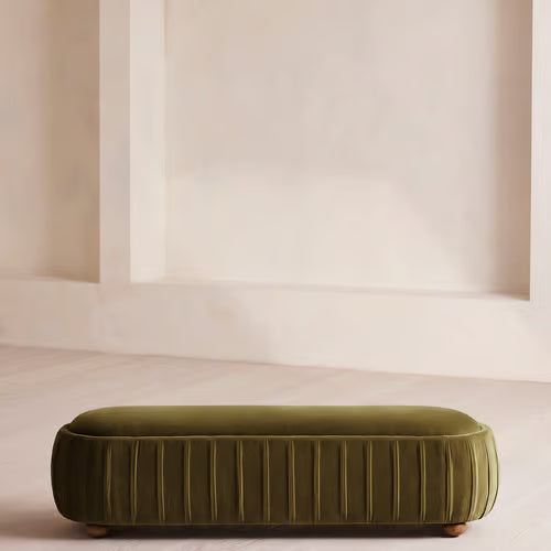 Vivienne Bench Velvet Olive
