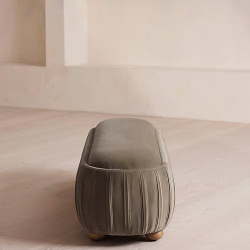 Vivienne Bench Velvet Taupe