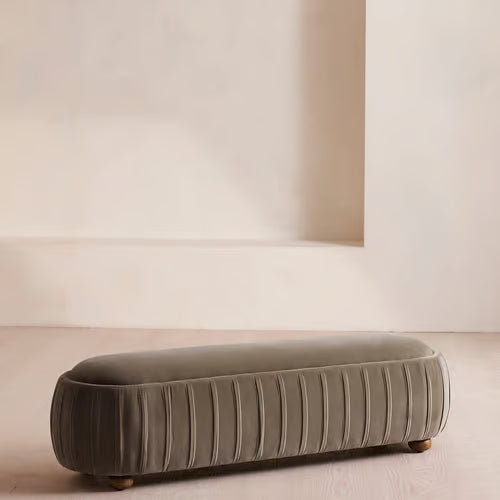 Vivienne Bench Velvet Taupe
