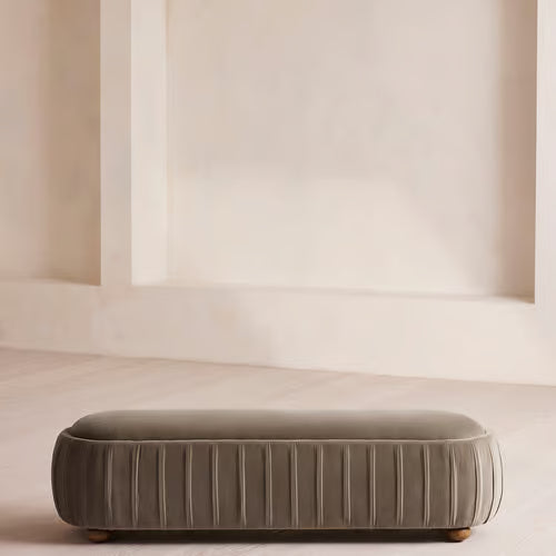 Vivienne Bench Velvet Taupe