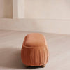 Vivienne Bench Velvet Antique Rose