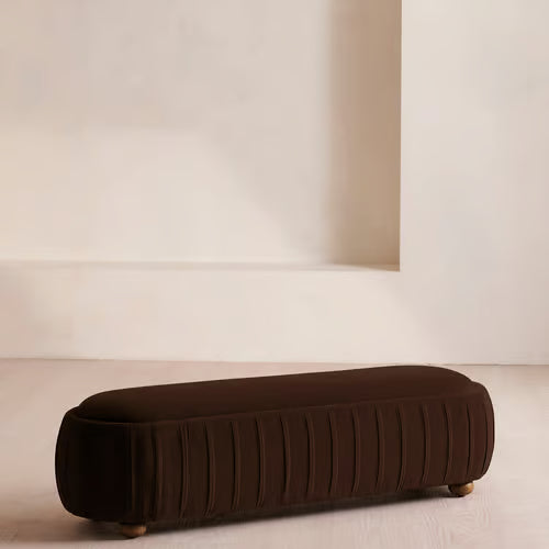 Vivienne Bench Velvet Chocolate