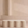 Eli Storage Bench Velvet Porcelain