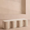 Eli Storage Bench Velvet Porcelain