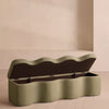 Eli Storage Bench Linen Sage