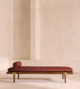 Theodore Daybed Leather Leather Sangria