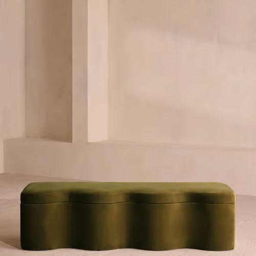 Eli Storage Bench Velvet Olive