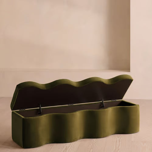 Eli Storage Bench Velvet Olive
